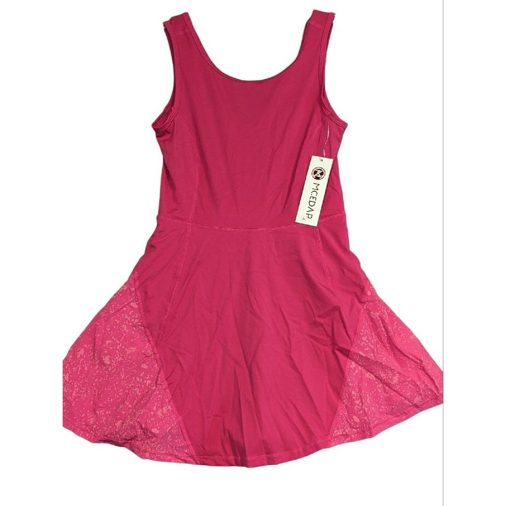MCEDAR Athletic Tennis Dress for Women Exercise Workout Dress Running Golf Built